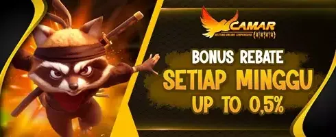 Weekly Slot Rebate Bonus promotion